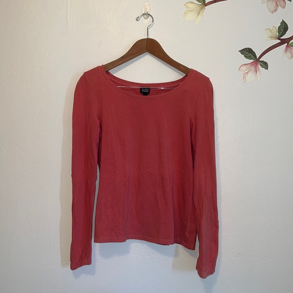 Eileen Fisher long sleeve top, M